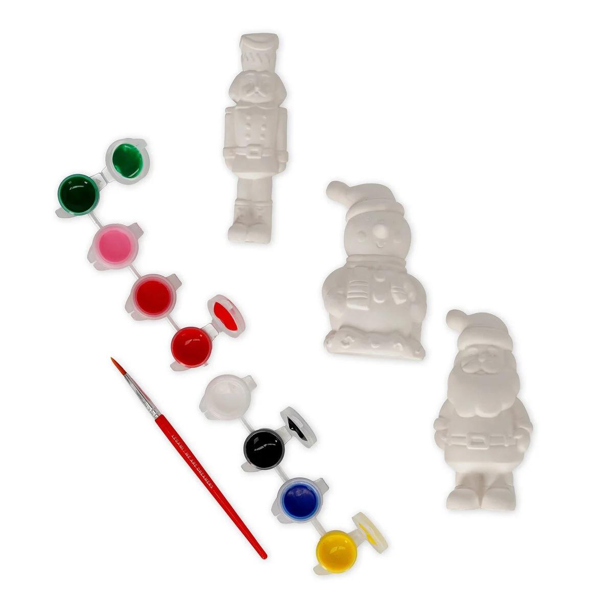 Legami paint your christmas - kit decorazione statuette di natale