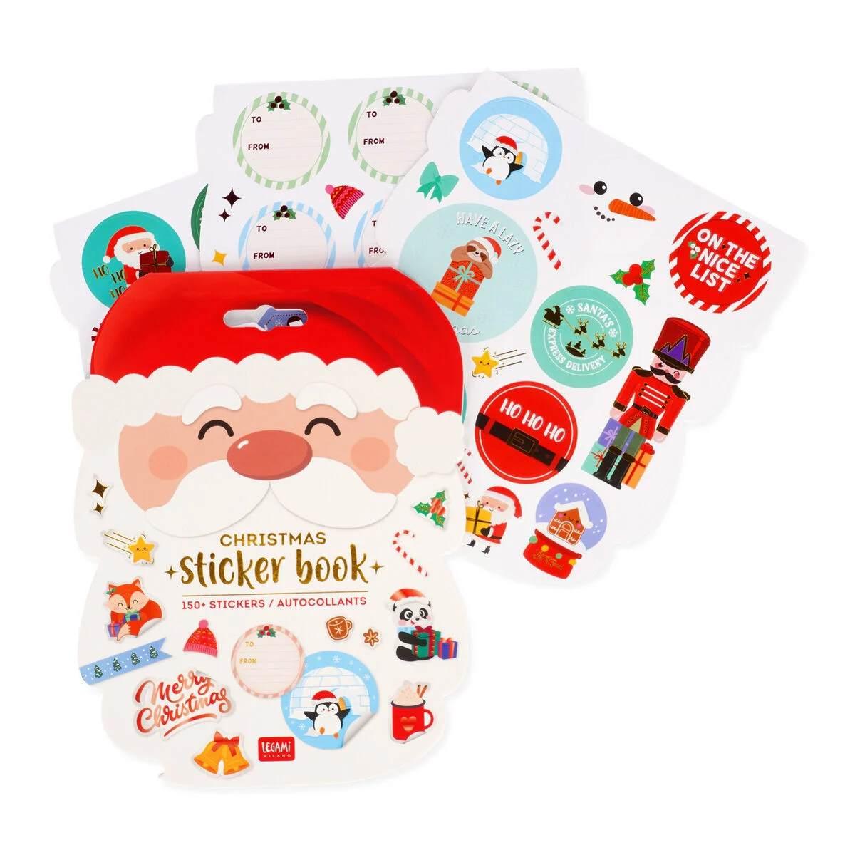 Legami sticker book - quaderno di adesivi natalizi