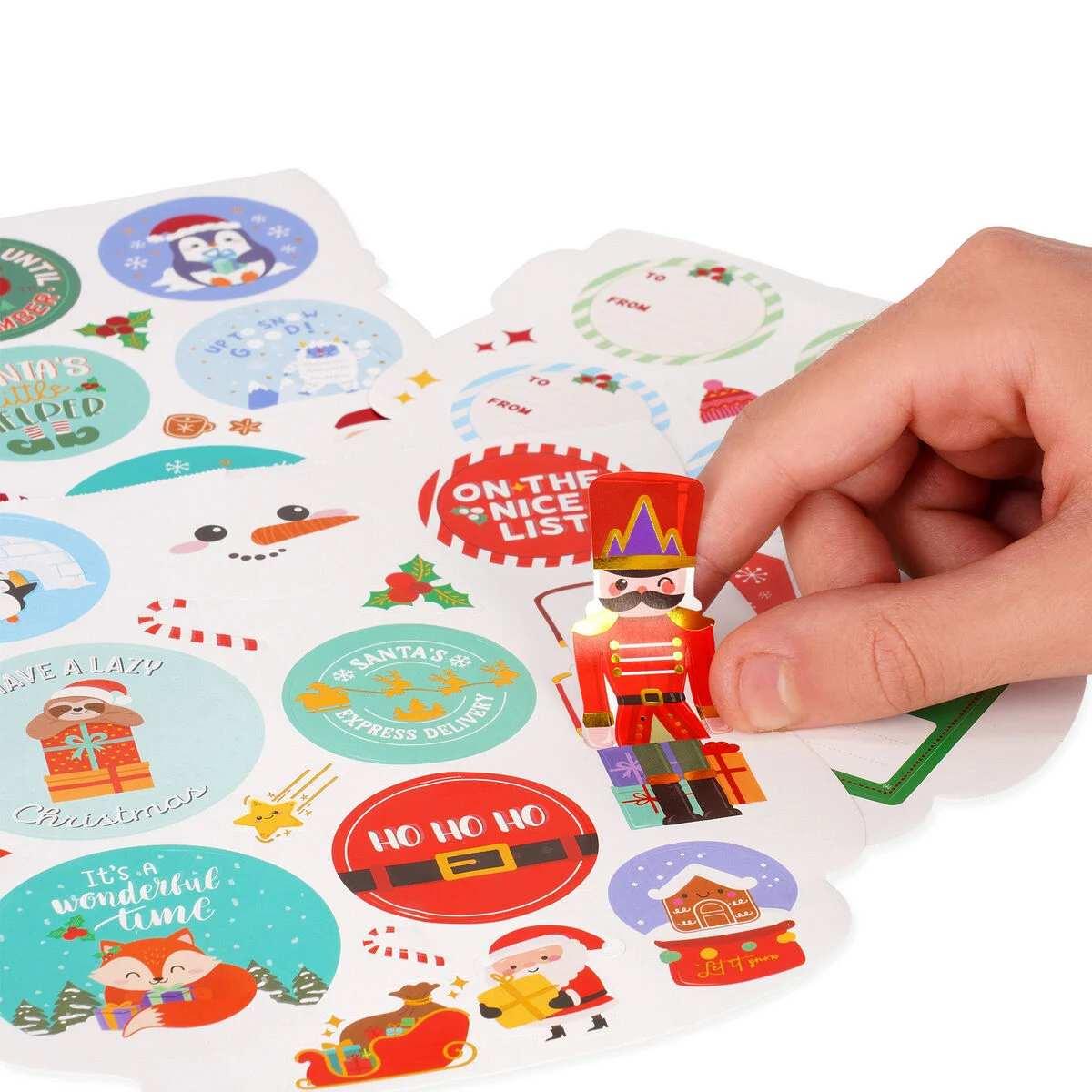 Legami sticker book - quaderno di adesivi natalizi