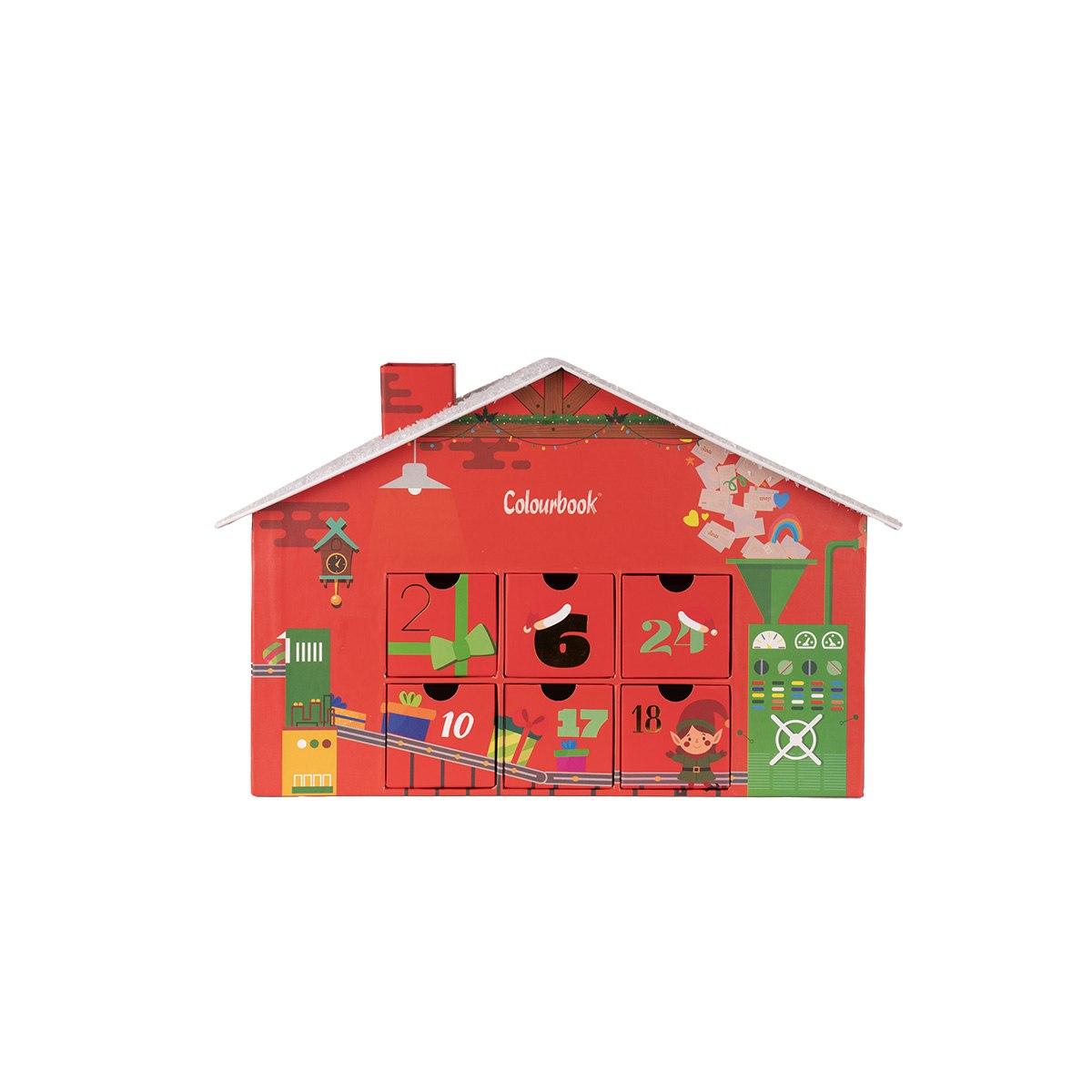 Calendario dellavvento colourbook - 24 sorprese natalizie