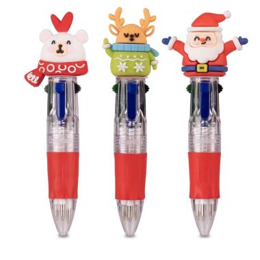 Mini penna 4 colori - la fabbrica degli elfi colourbook