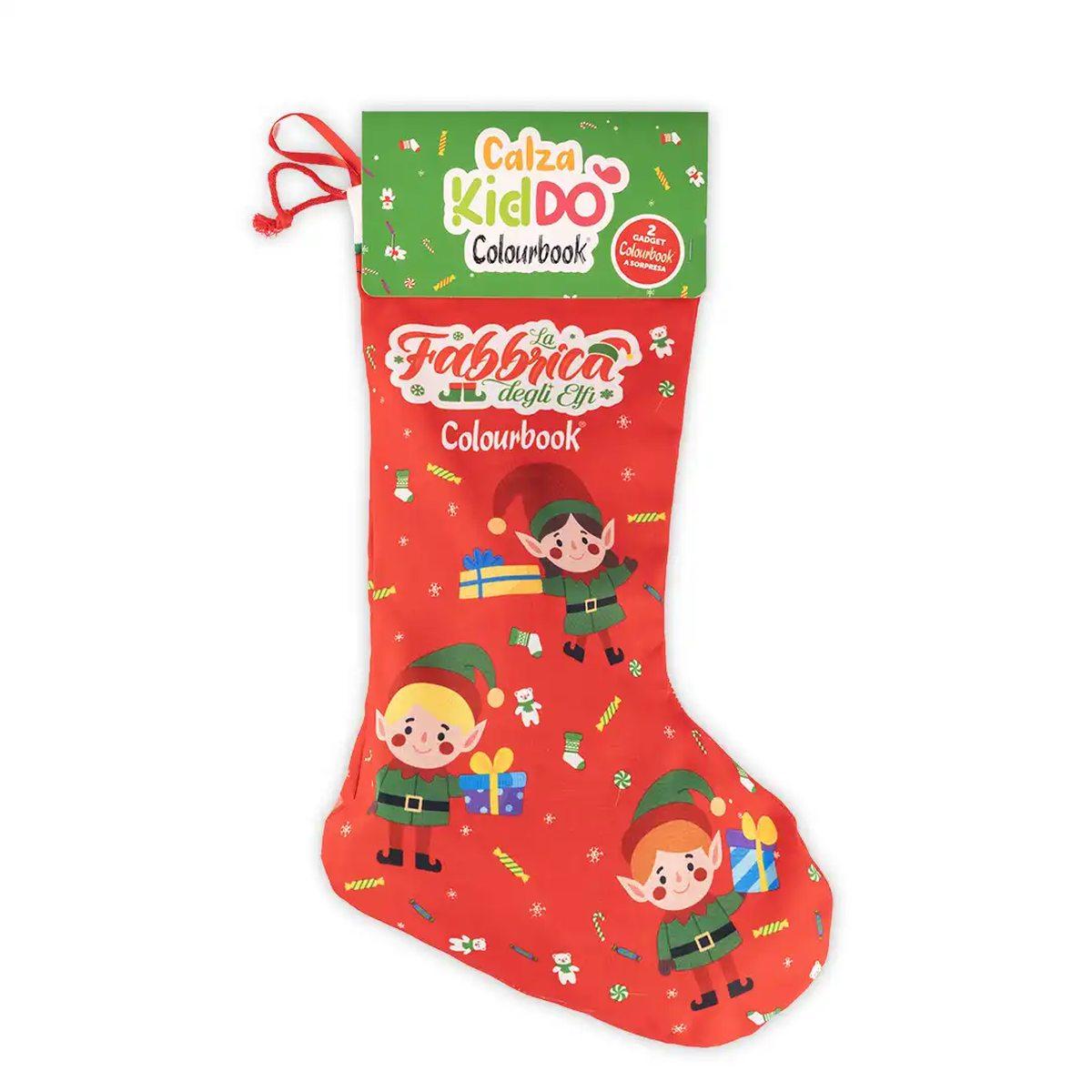 Calza kiddo' - calza della befana la fabbrica degli elfi