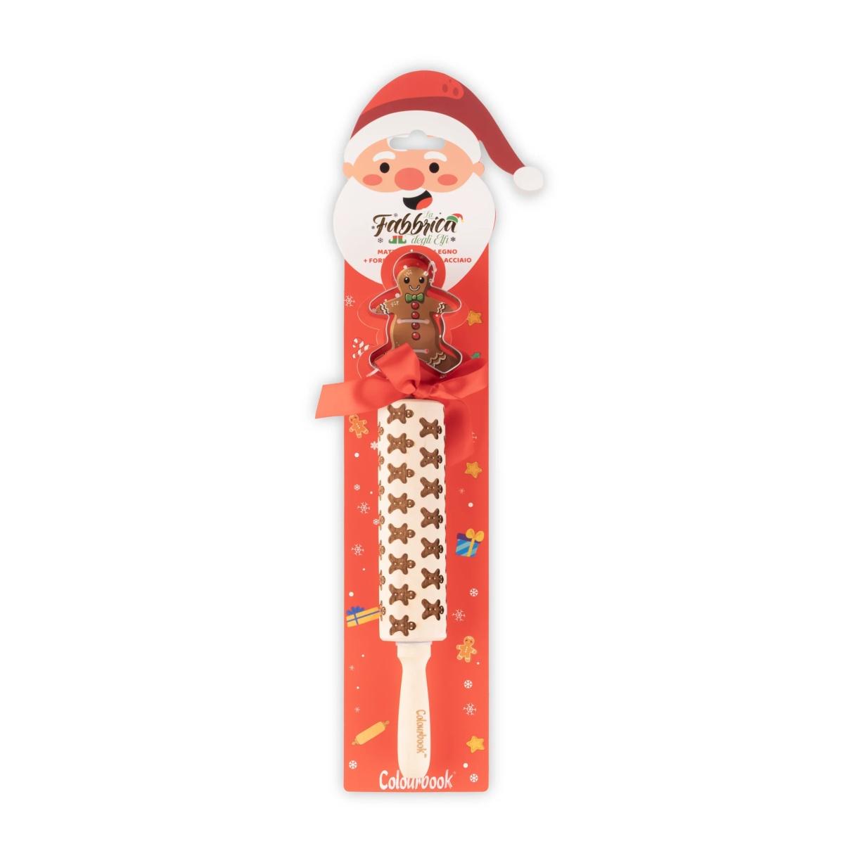 Matterello decorativo per biscotti di natale