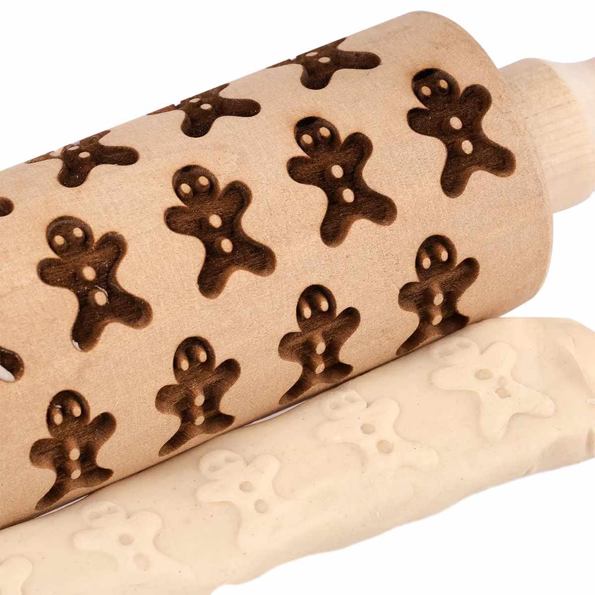 Matterello decorativo per biscotti di natale