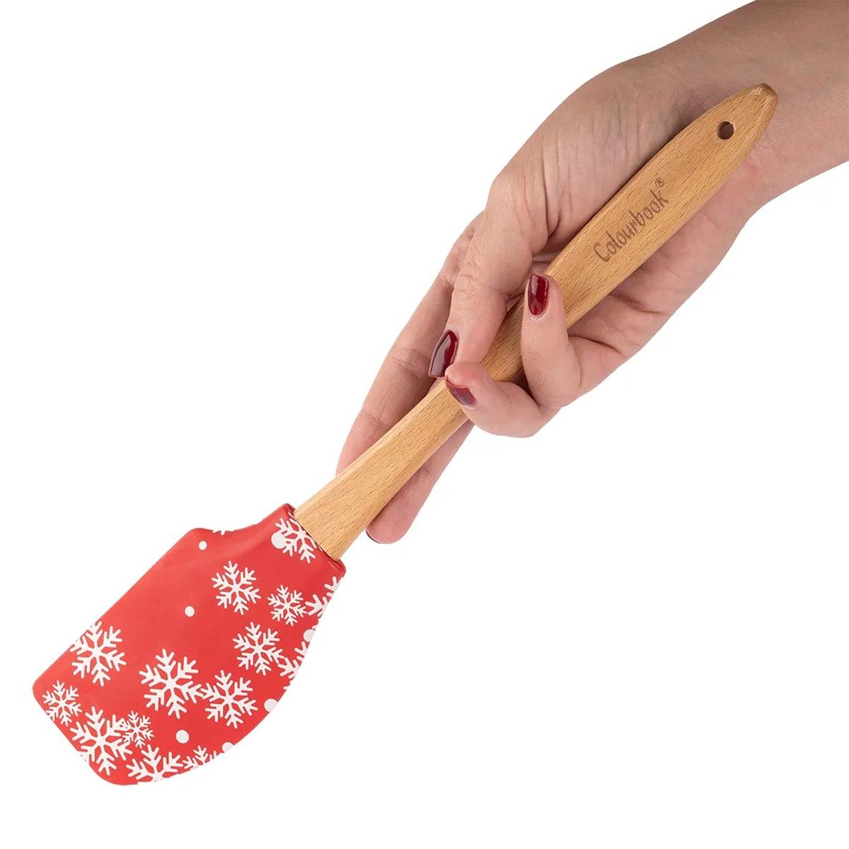 Spatola natalizia da cucina con formina omaggio