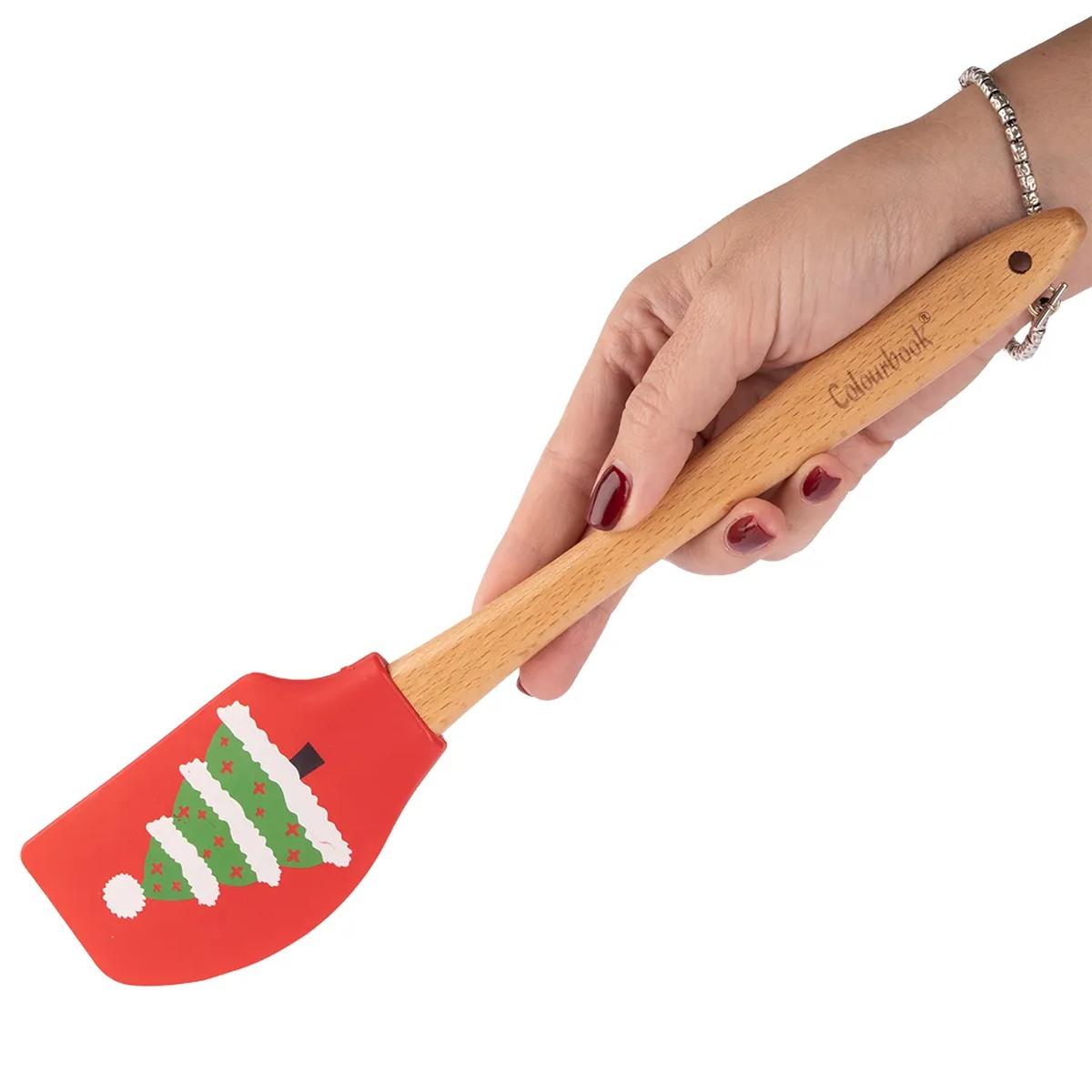 Spatola natalizia da cucina con formina omaggio