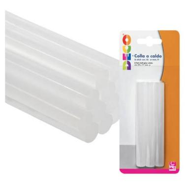Deco - stick colla a caldo - 6 pz - Ø 11 mm - 10 cm
