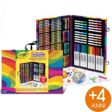 Valigetta colori arcobaleno crayola