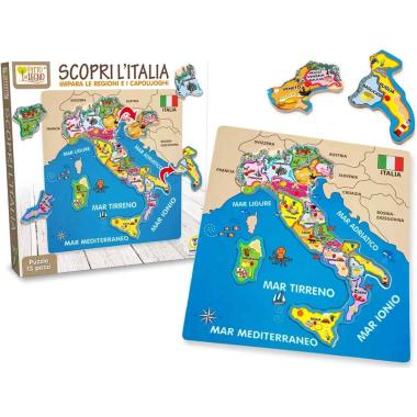 Puzzle legno italia