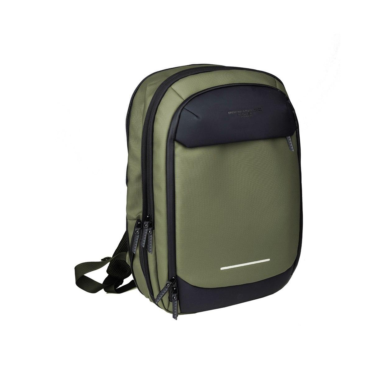 Zaino james slim con estensione army green