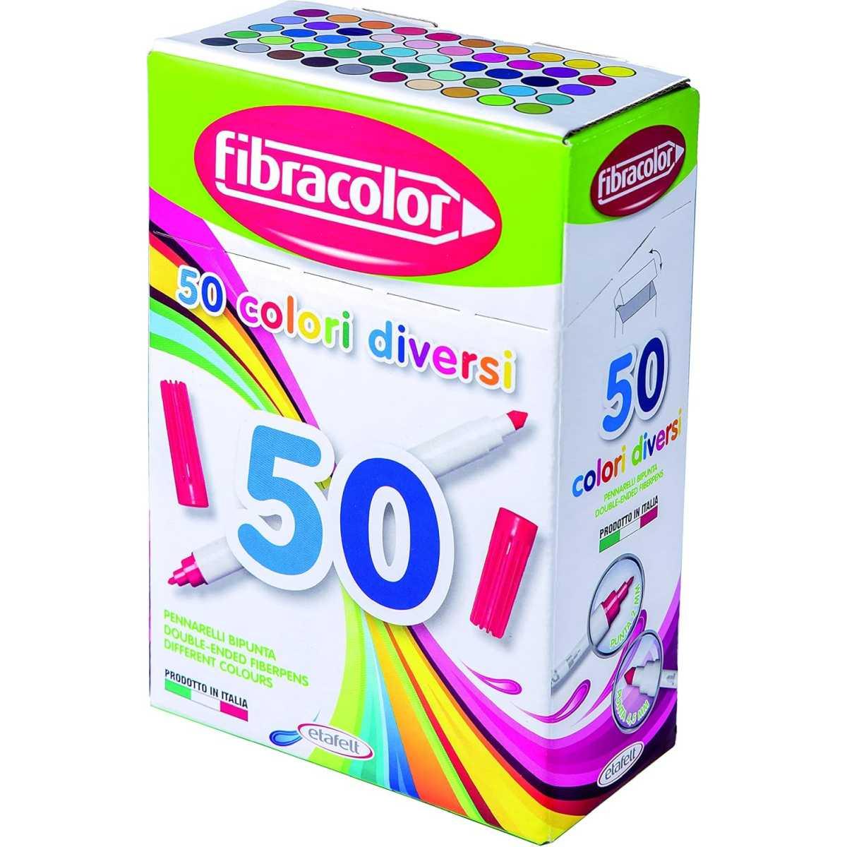 Bipunta punta grossa /fine - scatola compact 50 pz