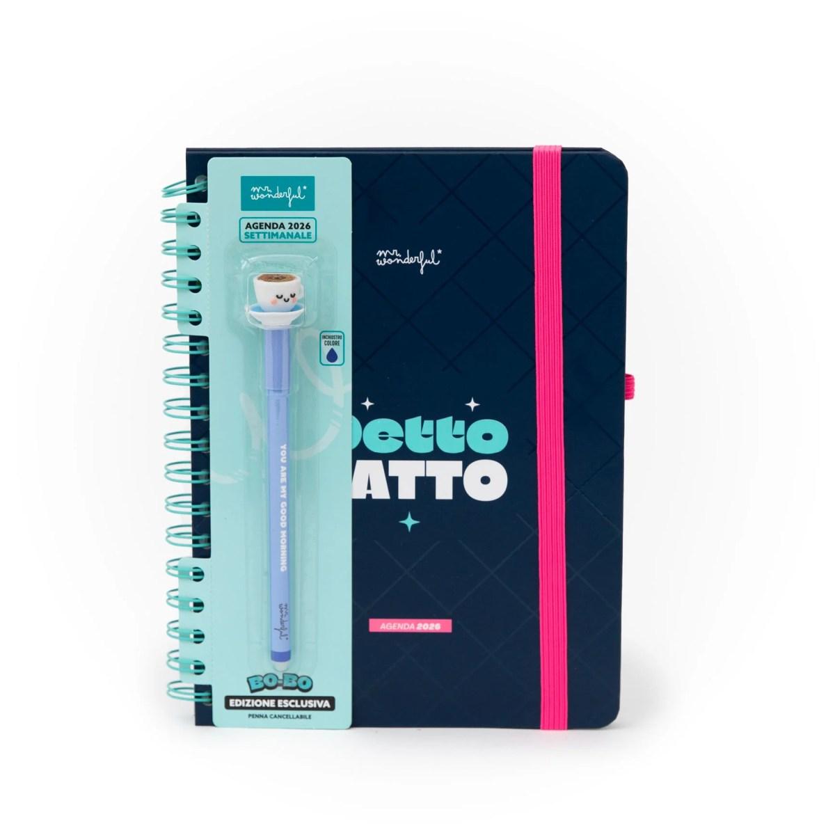 Agenda wonder 2026 settimanale - detto fatto