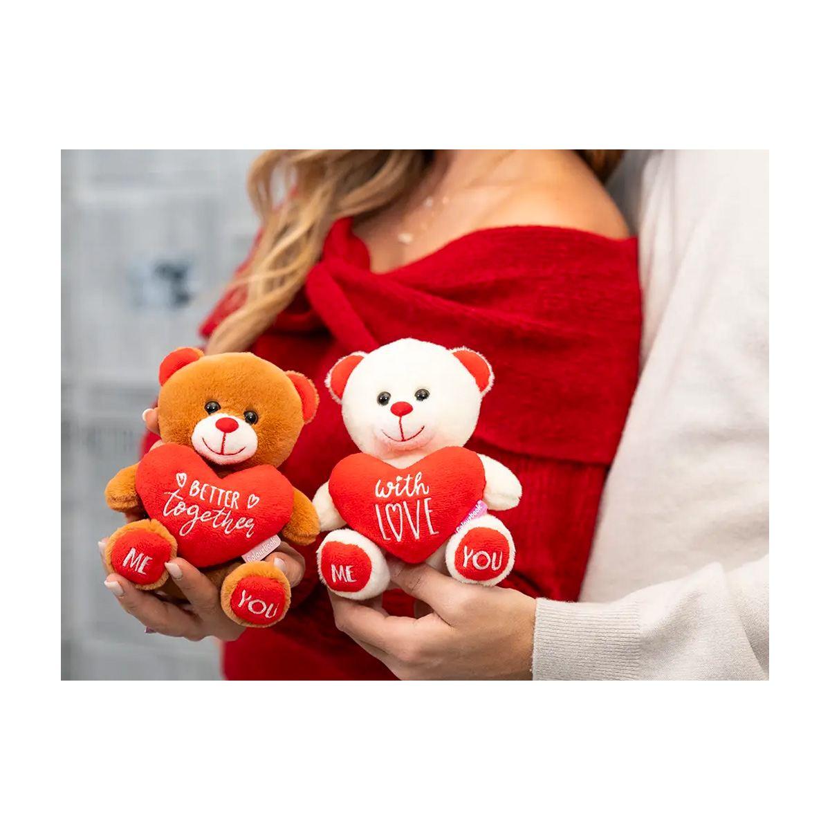 Orsetto peluche colourbook in love 15cm