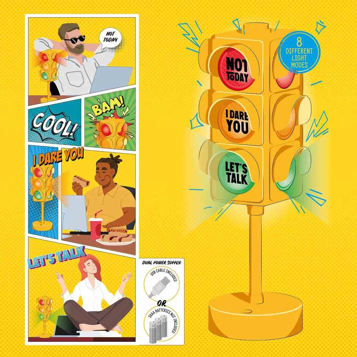 Legami semaforo da scrivania - too busy or not too busy?