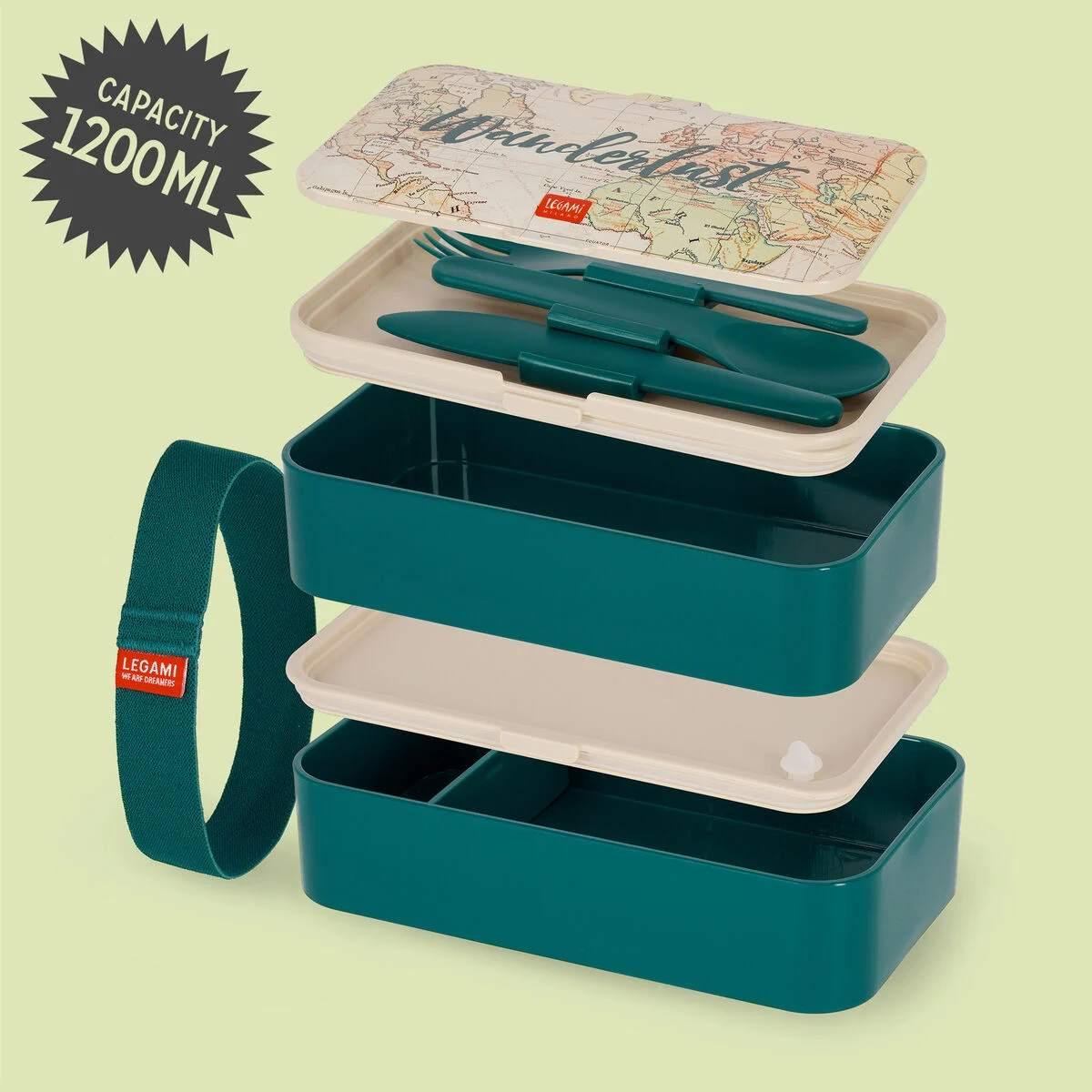 Legami lunch box - contenitore porta pranzo - 1200 ml -
