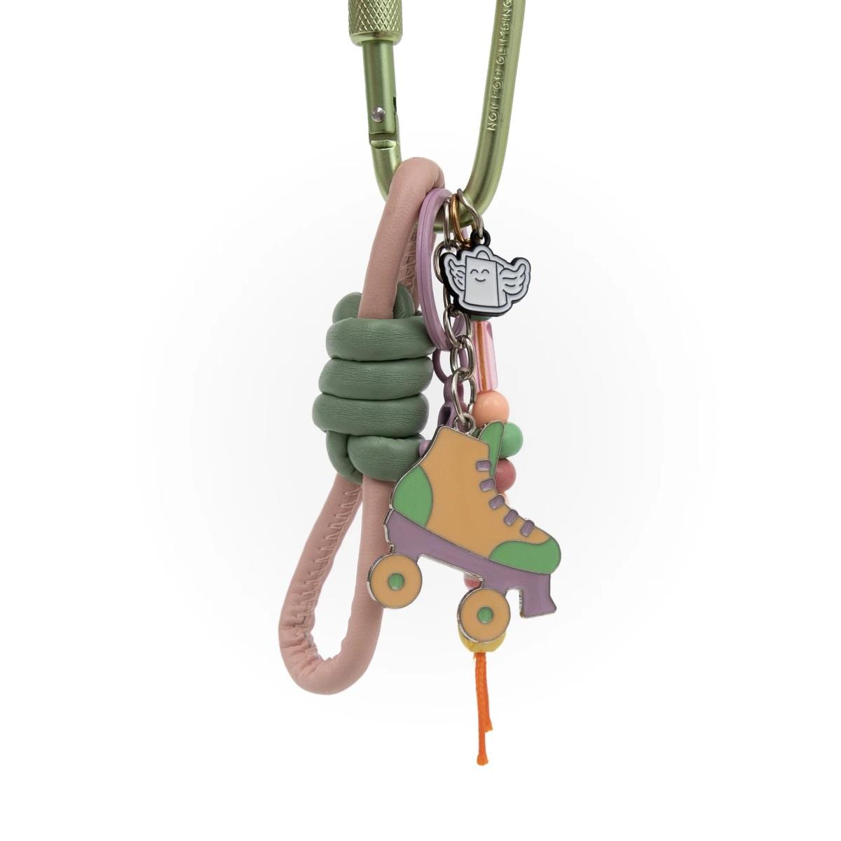 Charm per borse  pattino a rotelle