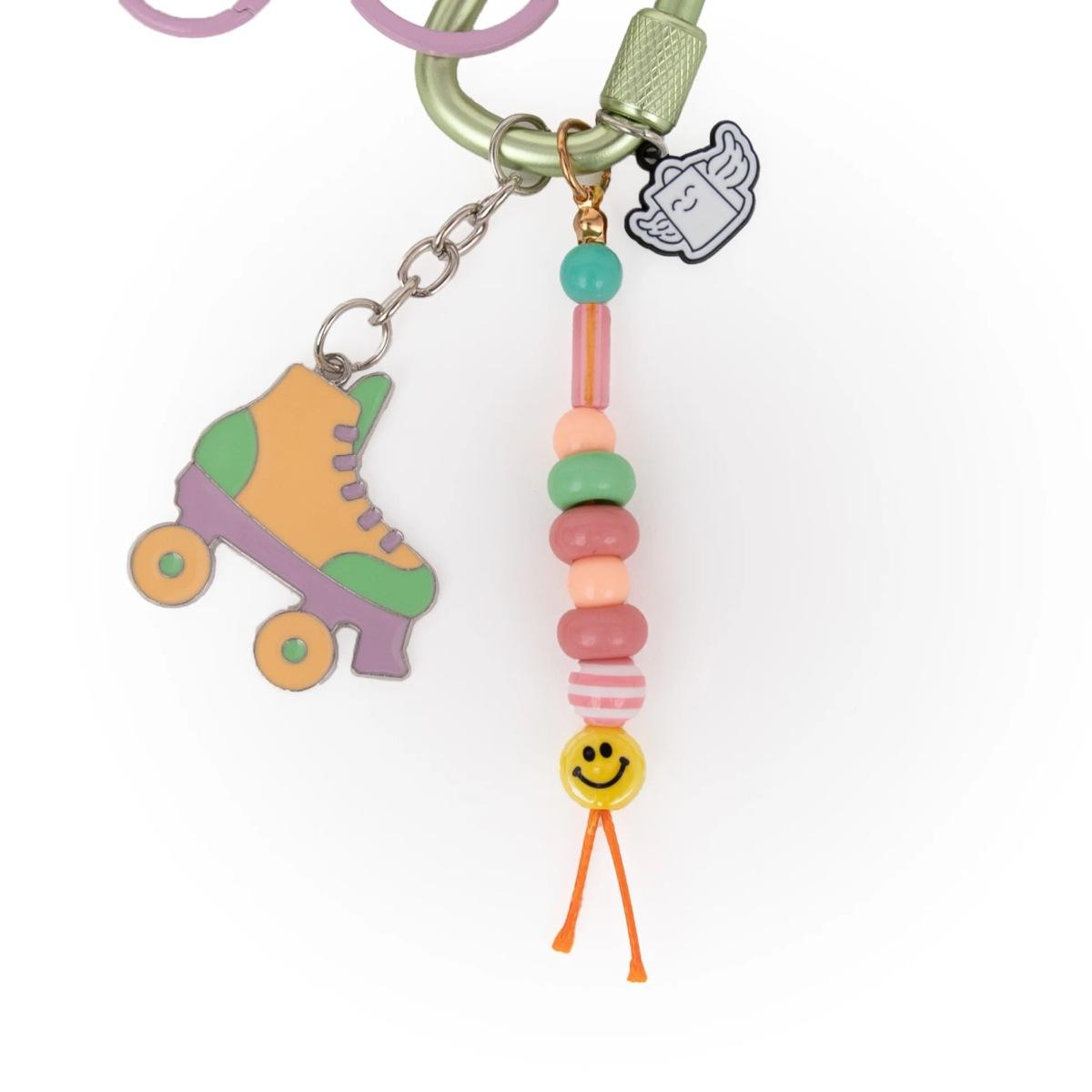 Charm per borse  pattino a rotelle