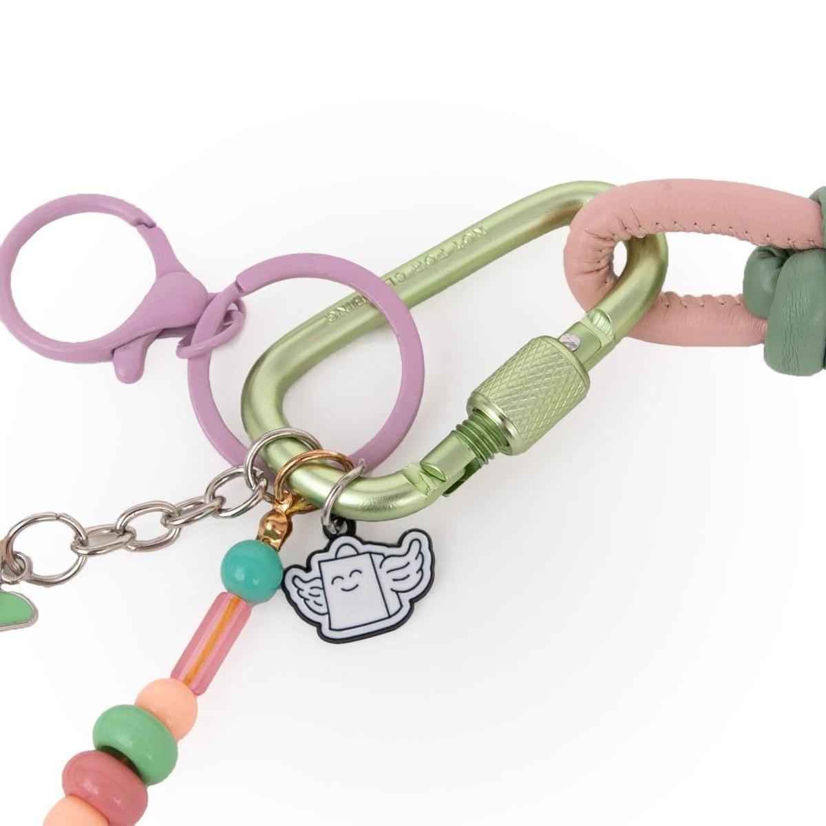 Charm per borse  pattino a rotelle