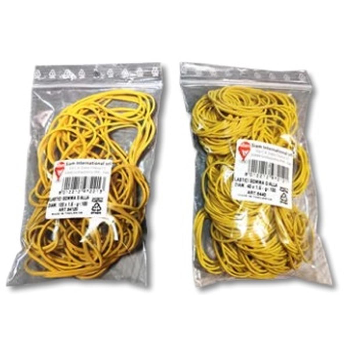 Siam elastici monomisura in busta con zip 100 gr