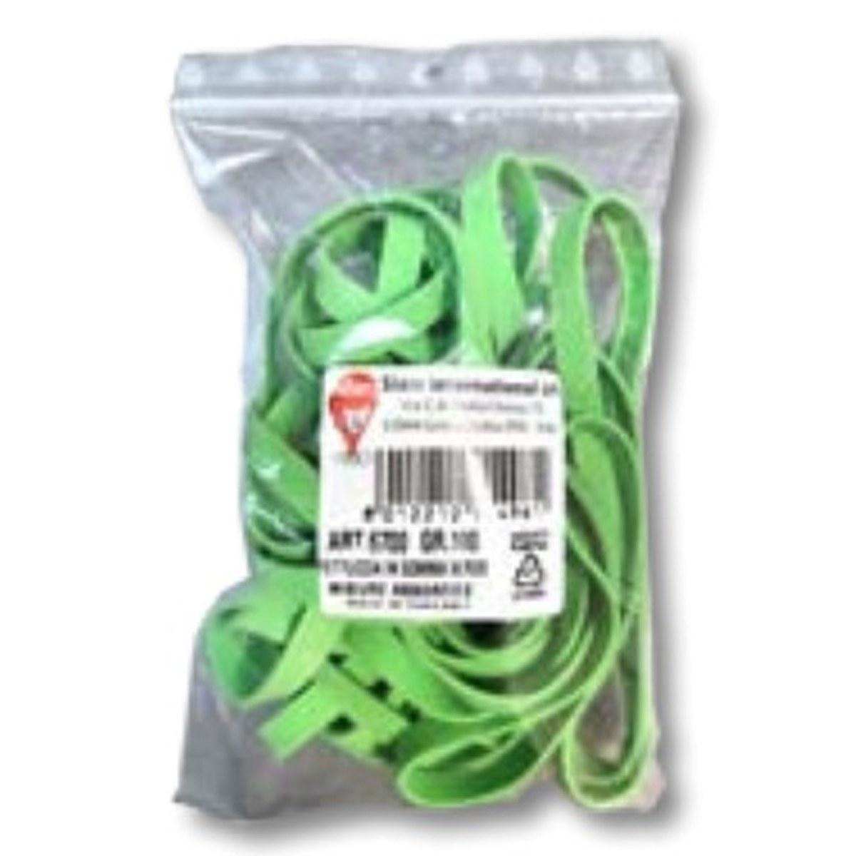 Siam elastici fettuccia assortiti (Ø 80-100-120-150 x h 8mm) in busta con zip 100 gr