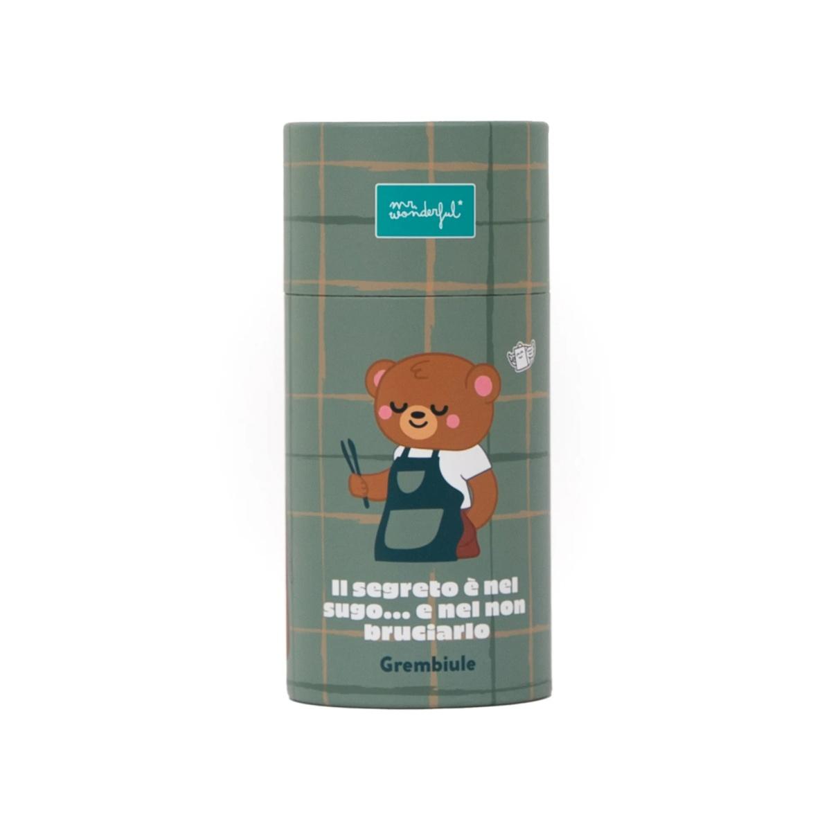 Grembiule - re della foresta e della griglia