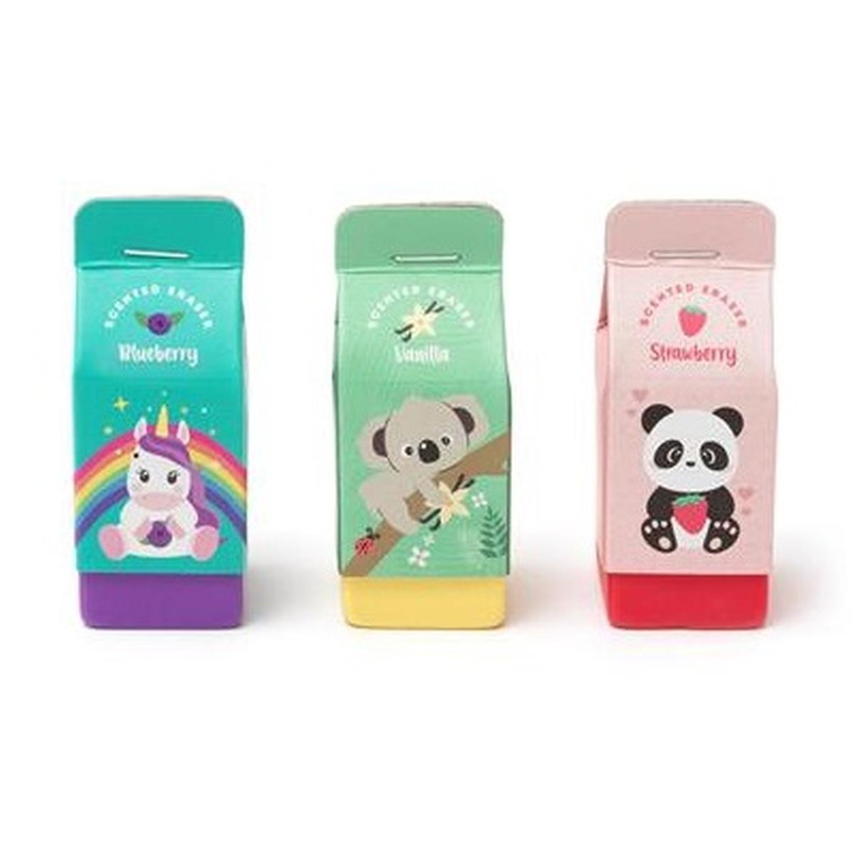Legami - set of 3 scented erasers - yummy yummy - multidesign