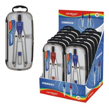 Keyroad compasso in metallo con mina 2.0 mm