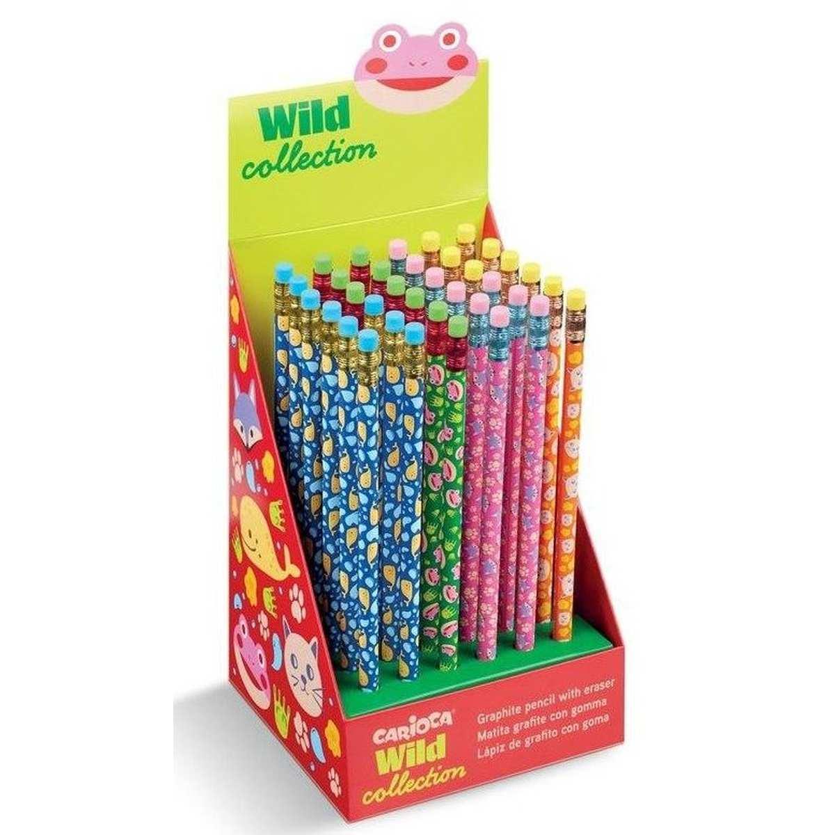 Carioca matita l.e. hb con gomma wild collection