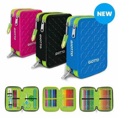 Giotto astuccio 3 zip - collezione stilnovolvers