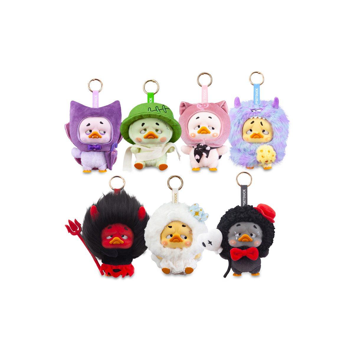 Upsetduck colorful player peluche collezionabili blind box