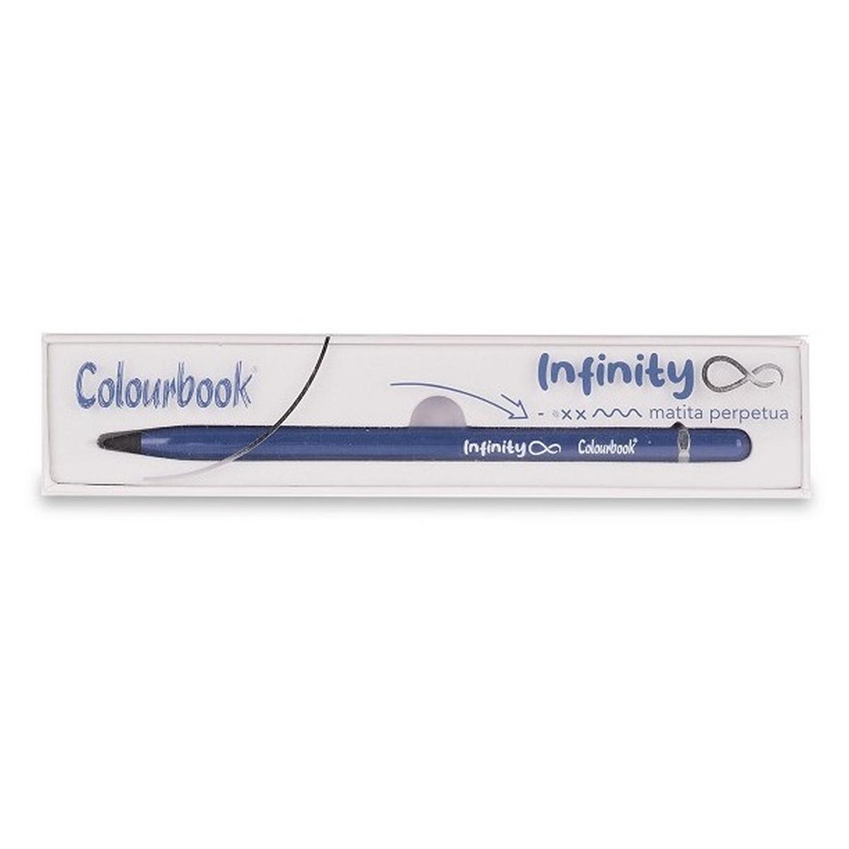 Colourbook matita infinity con astuccio