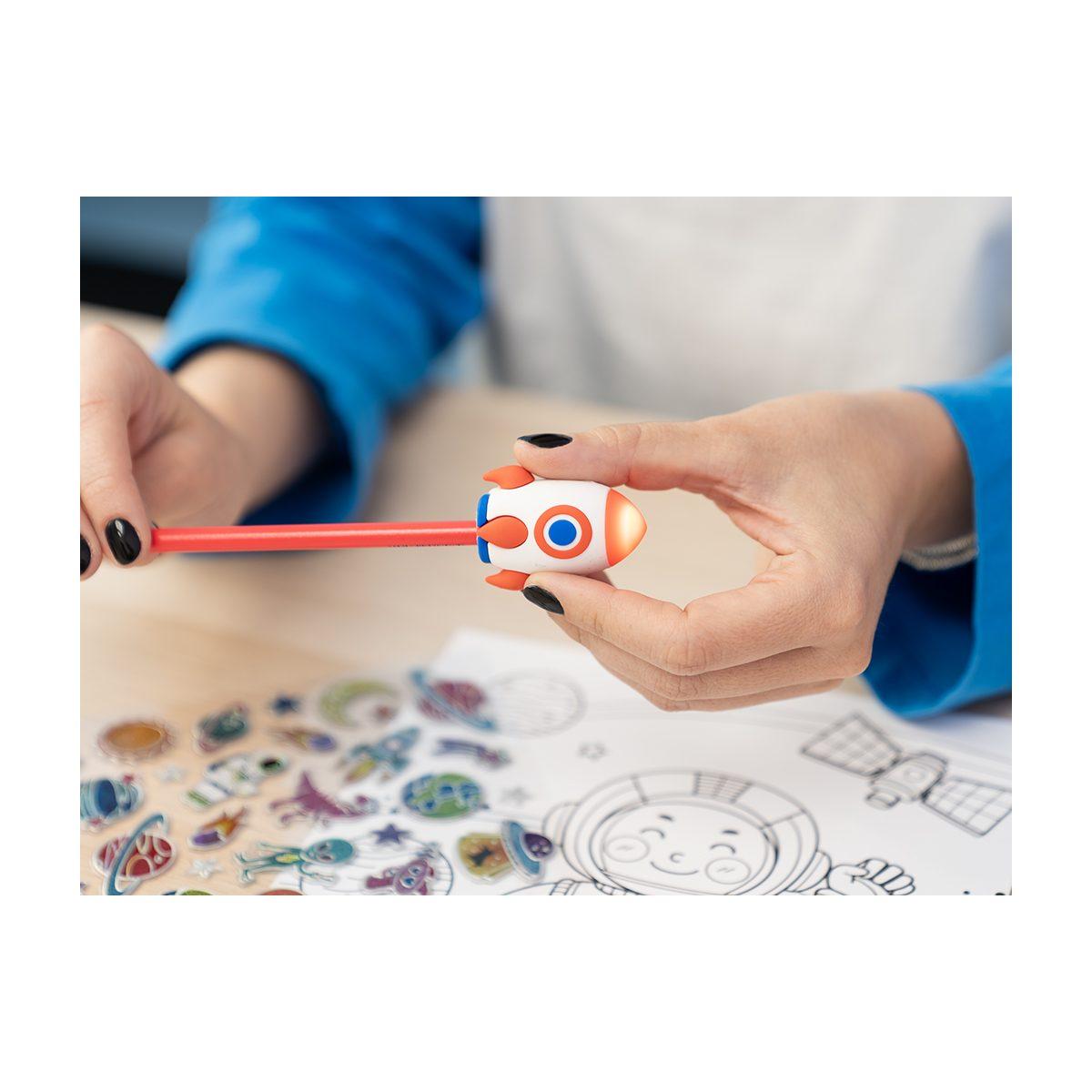 Colourbook temperino led con serbatoio sharp boy