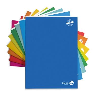 Bm maxi quaderni a4 top cover alta foliazione - 100gr - 24+1 fg