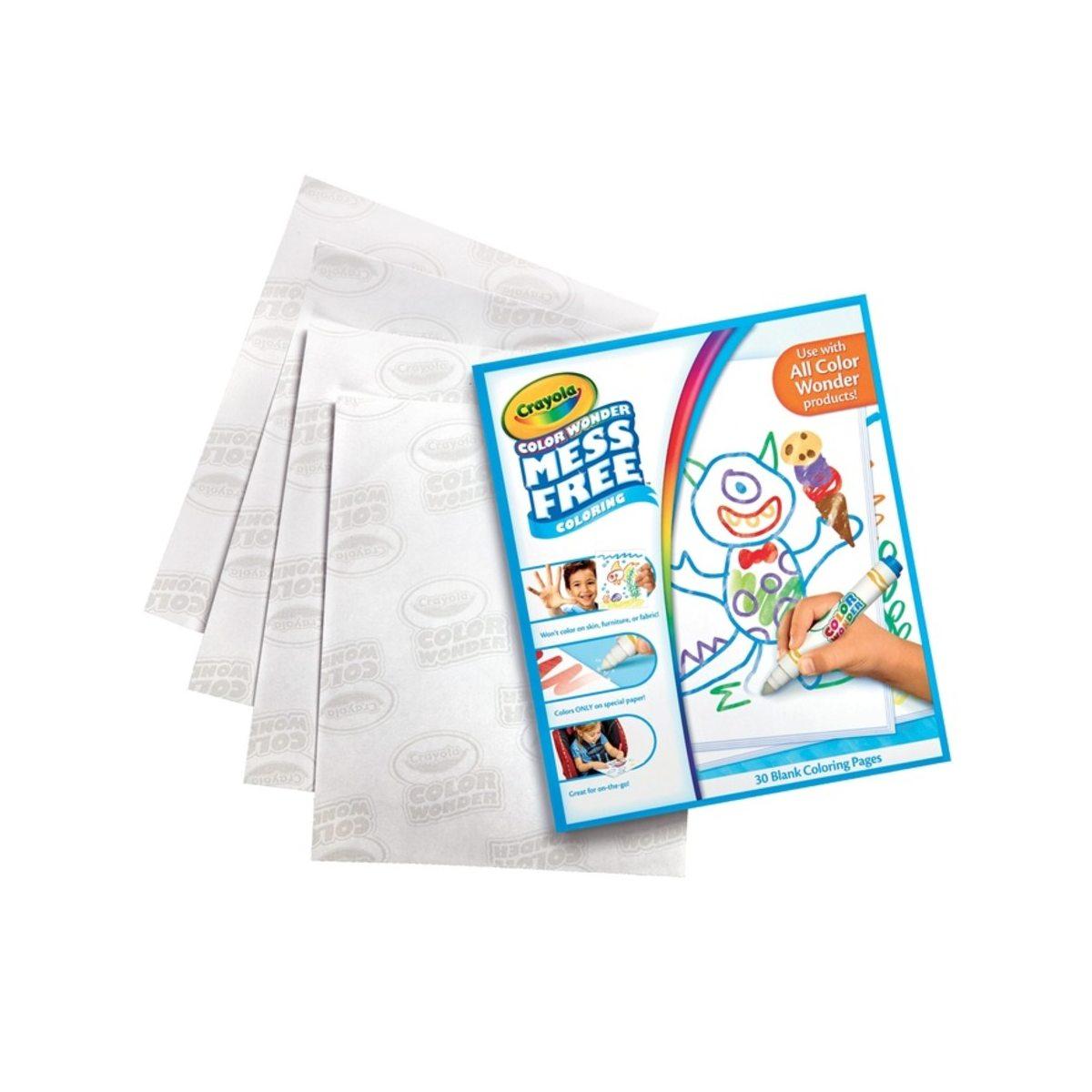 Crayola color wonder - album ricarica per coloring set