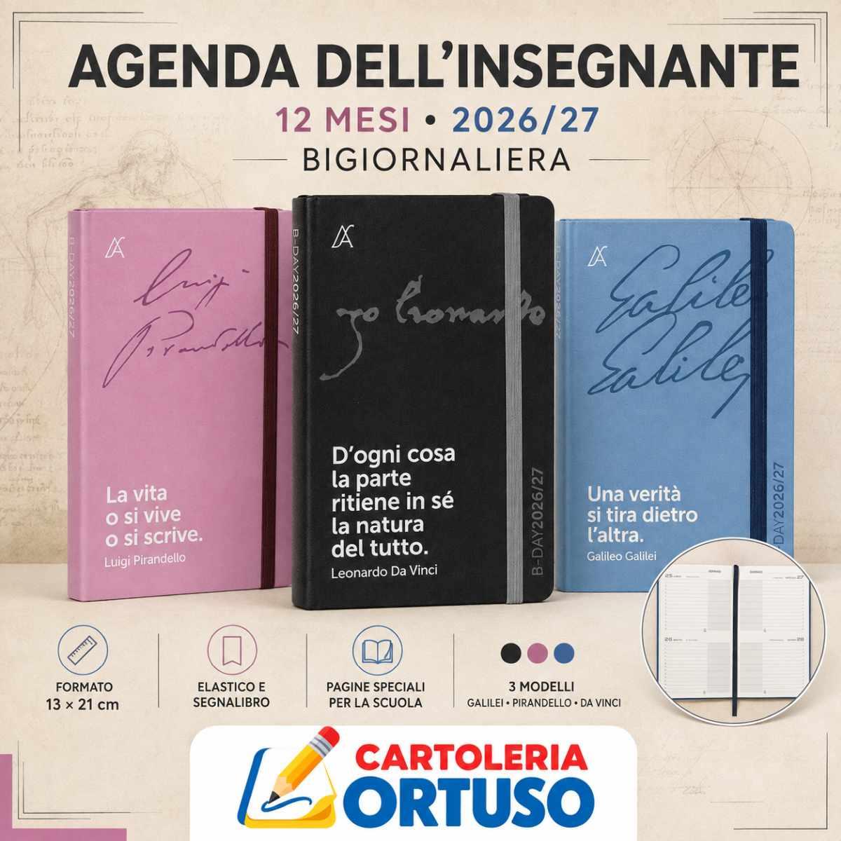 Agenda 12 mesi 2026/27 - haltadefinizione - bigiornaliera