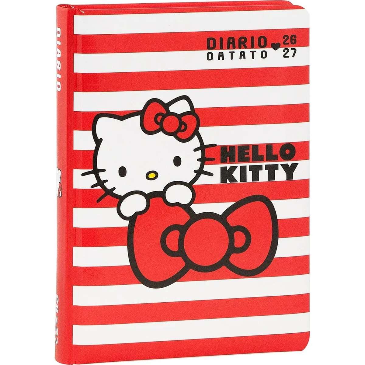 Diario 12 mesi 2026/27 - hello kitty - datato