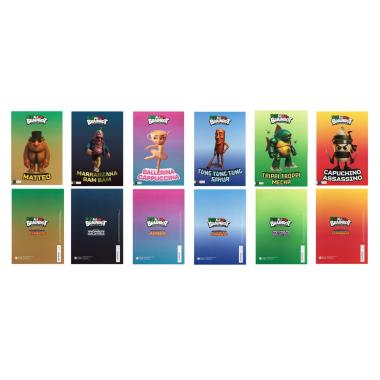 Maxi quaderno +30% skifidol italian brainrot