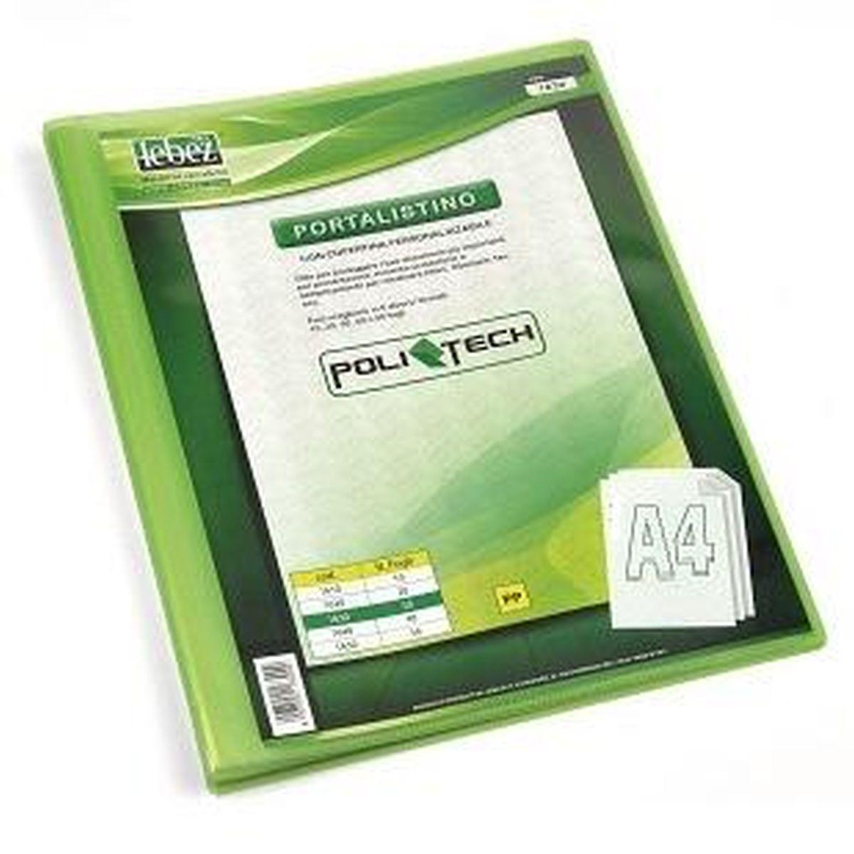 Lebez - portalistino poli-tech - a4 - 10 fogli