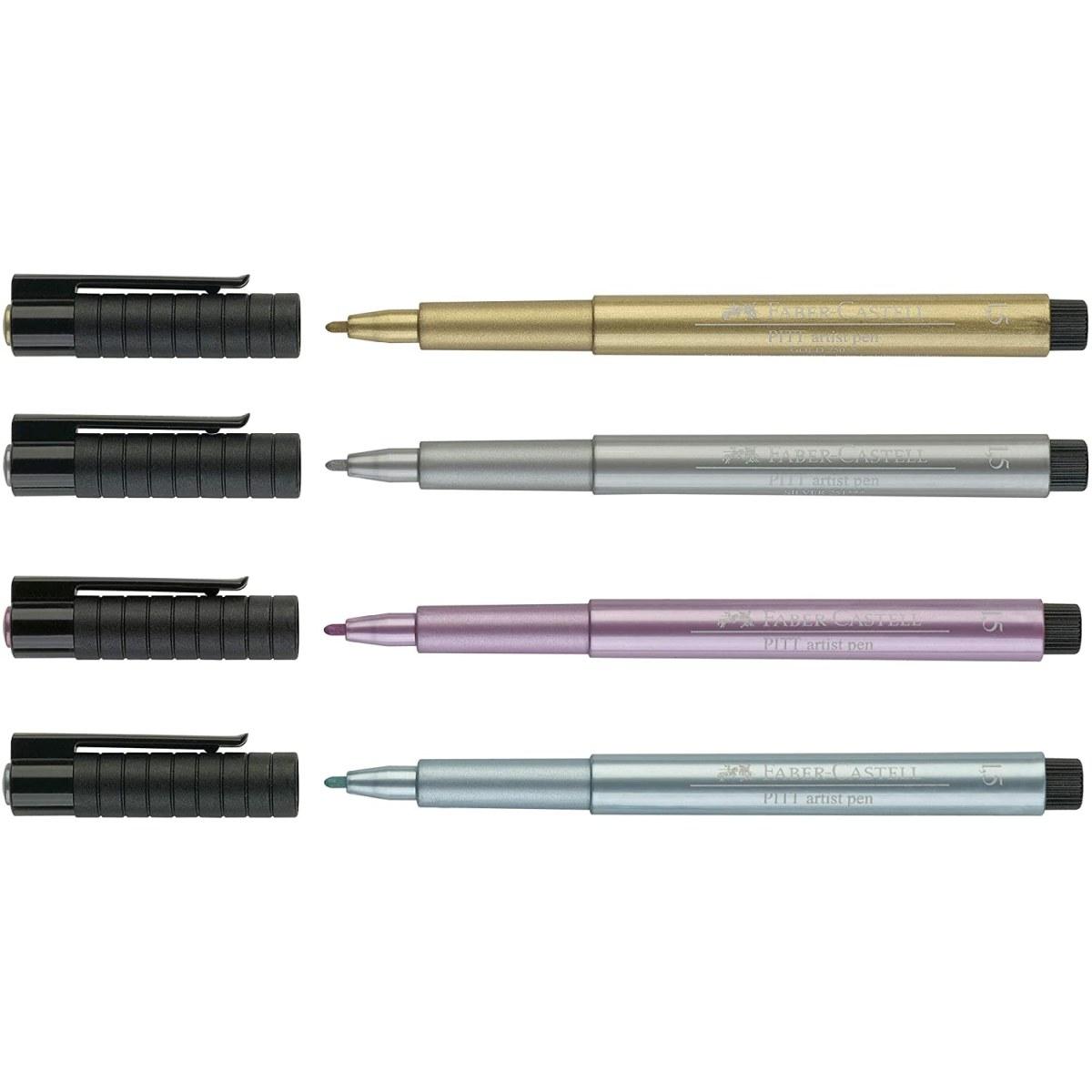 Faber-castell - hand lettering set - 4 pitt artist pens - you are my type !
