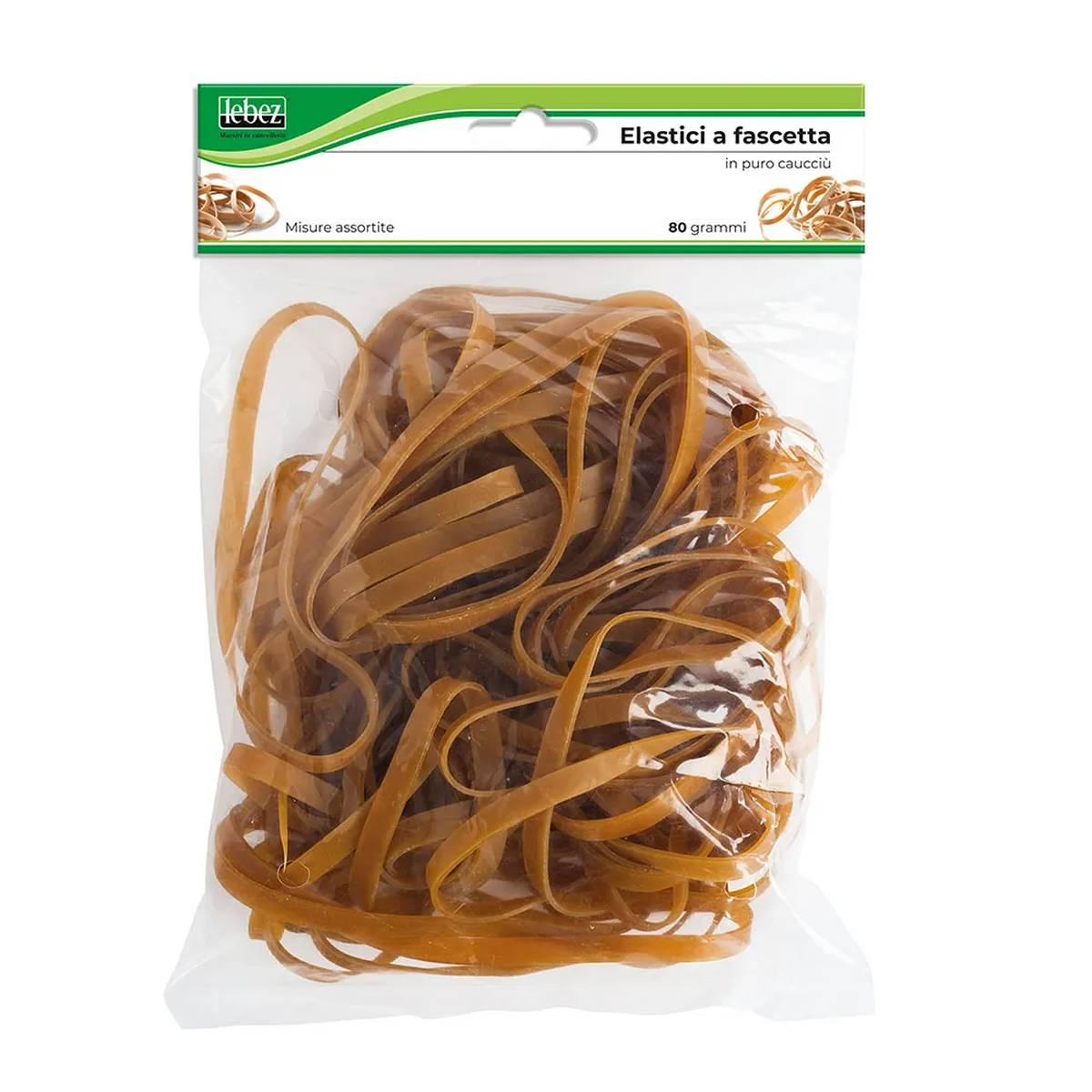 Lebez - busta elastici in caucciÙ da 80 gr