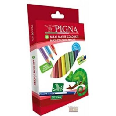 Pigna - pastelli colorati - mina 3,8 mm - 36 pz
