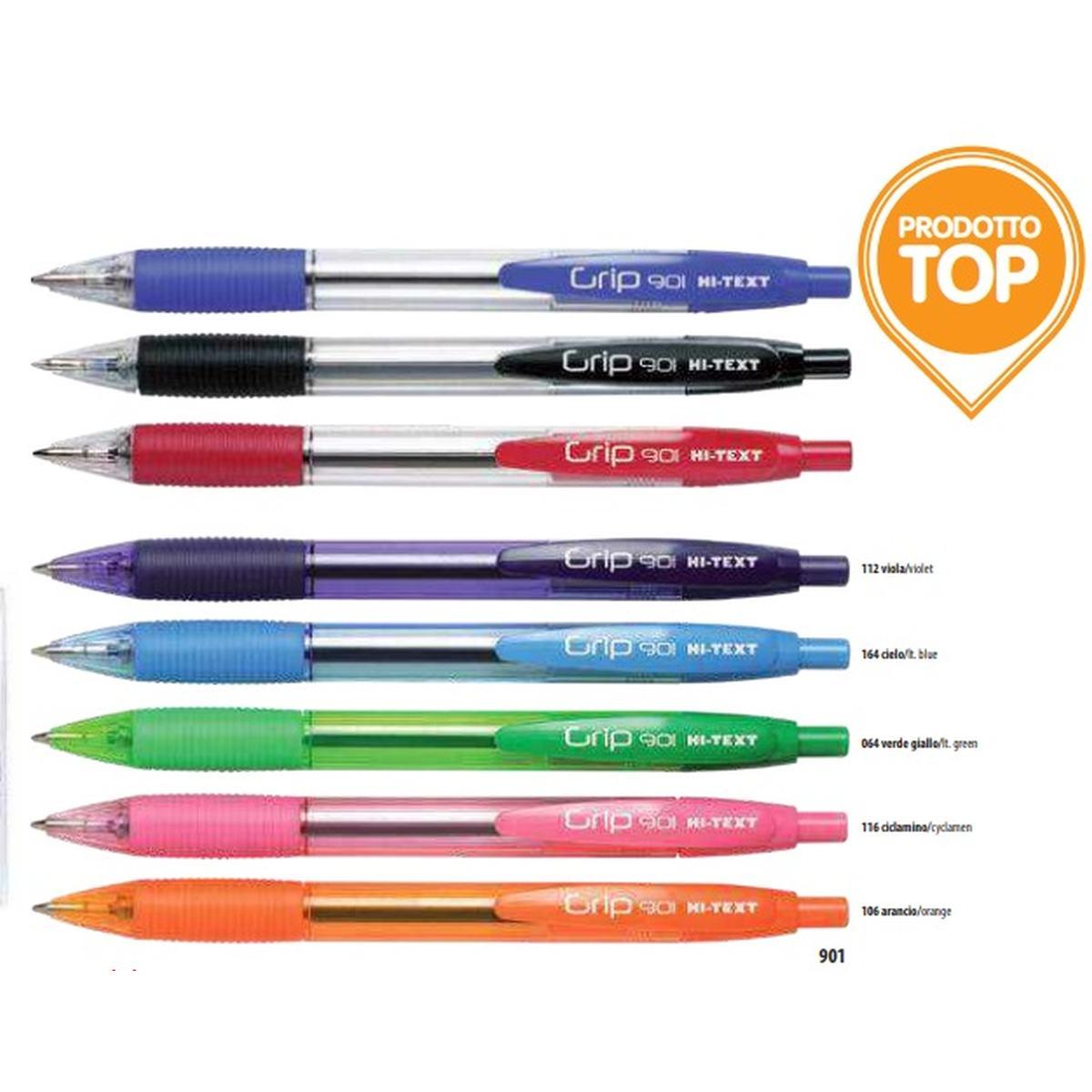 Hi-text grip 901 penna a scatto - 1 mm -