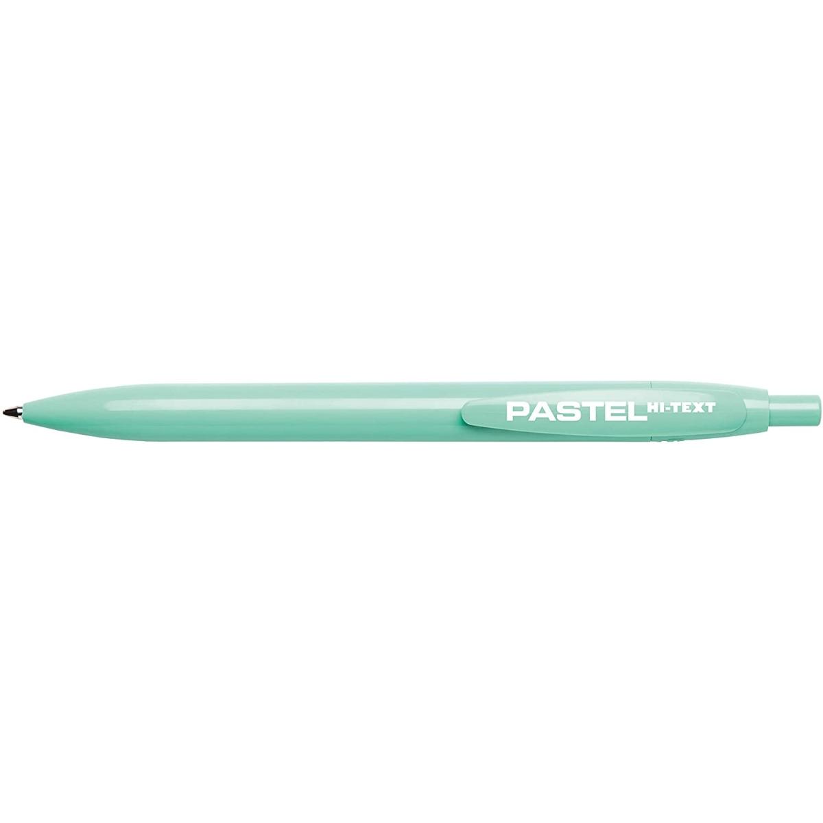 Hi-text matic pastel 906 - penna a scatto - tratto 1 mm - inchiostro blu