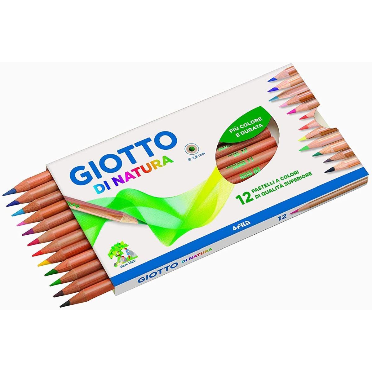 Giotto di natura - astuccio 12 pz - Ø 3,8 mm