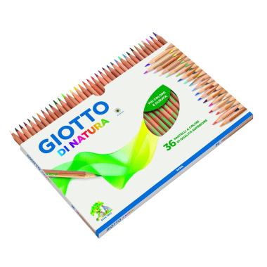 Pastelli giotto di natura - Ø 3,8 mm - 36 pz