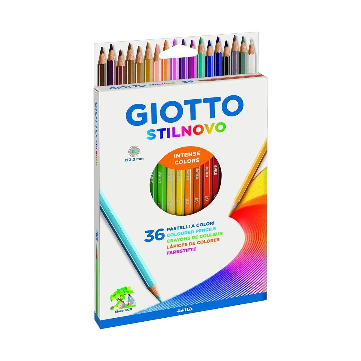 Pastelli giotto stilnovo - Ø 3,3 mm - 36 pz