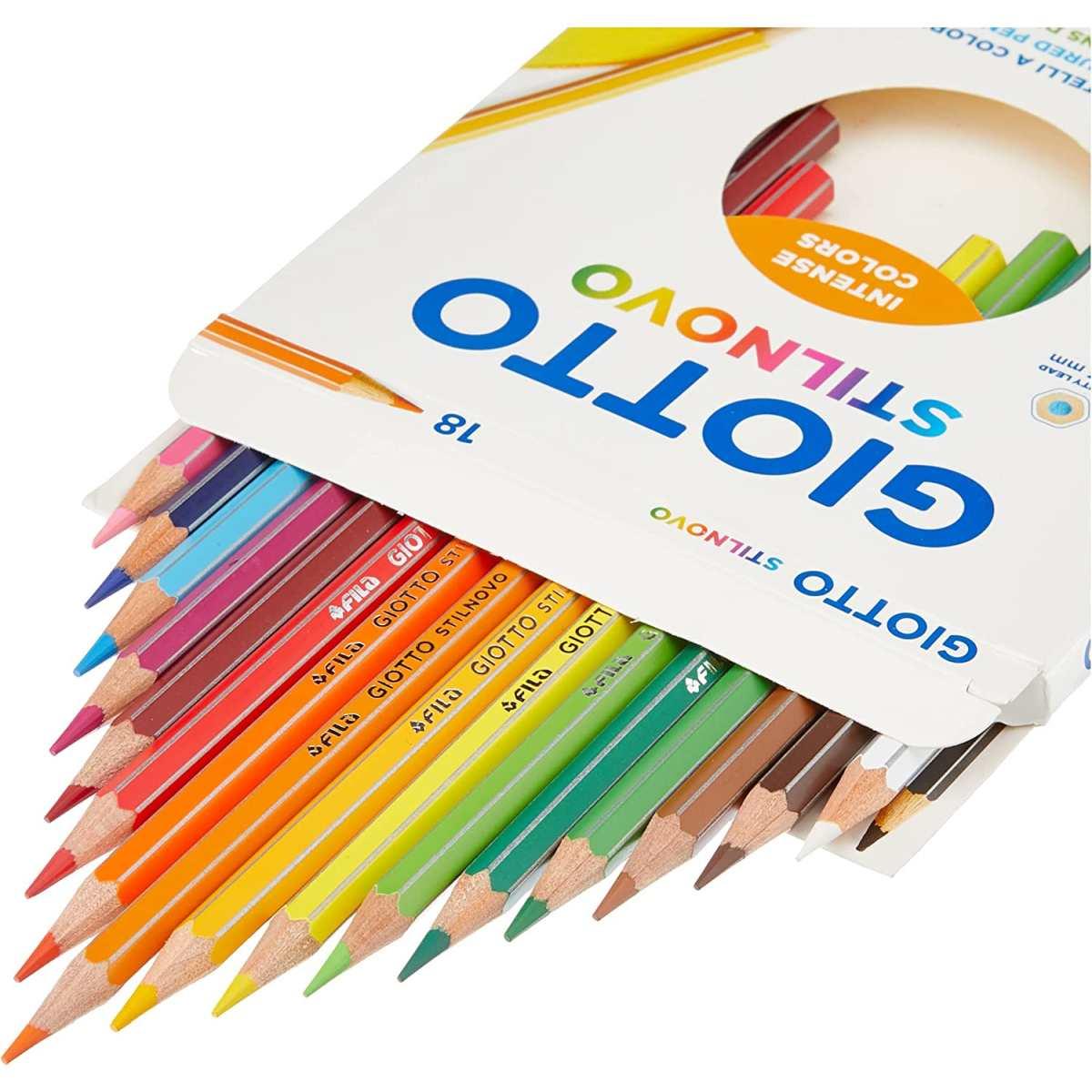 Pastelli giotto stilnovo - Ø 3,3 mm - 18 pz