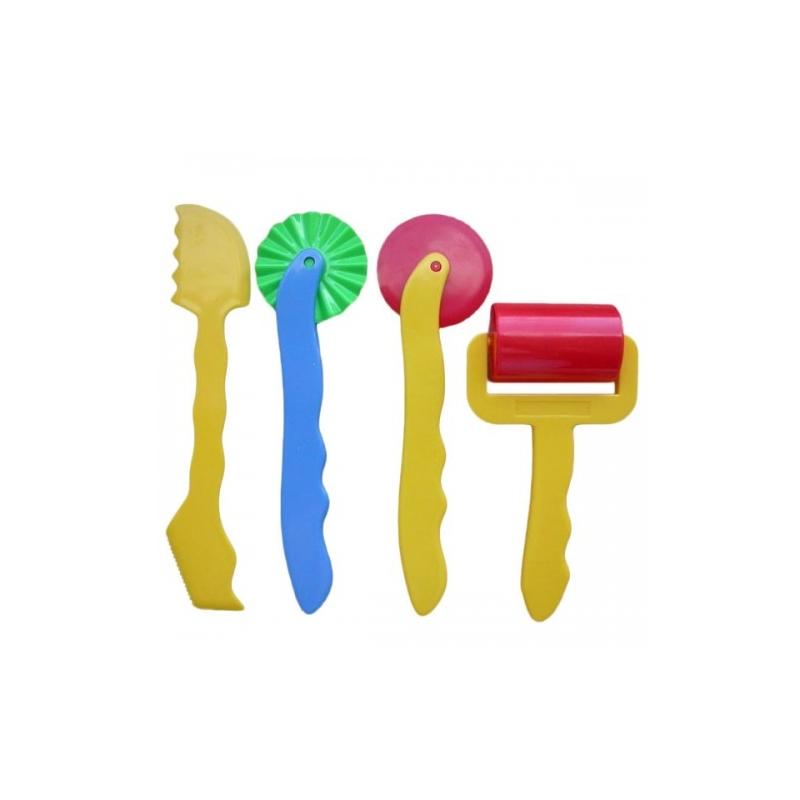 Primo - set di accessori per pasta da modellare - busta da 4 pz