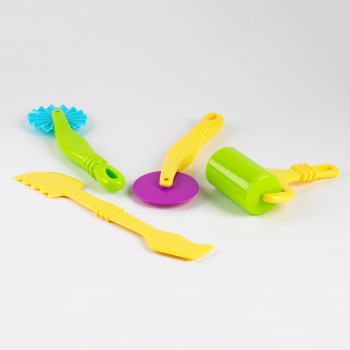 Primo - set di accessori per pasta da modellare - busta da 4 pz