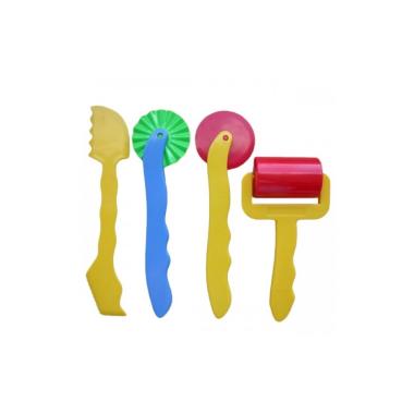 Primo - set di accessori per pasta da modellare - busta da 4 pz